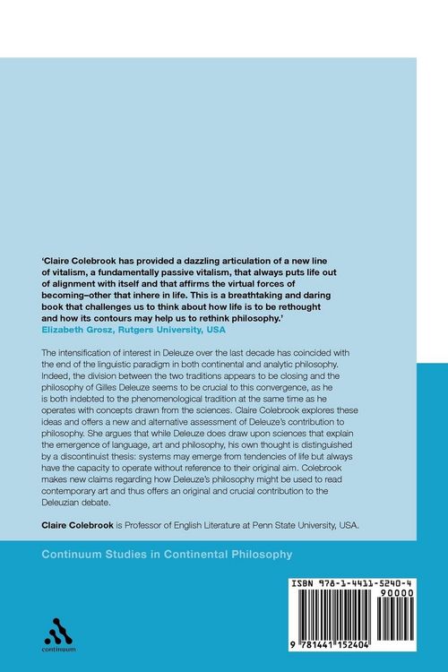 Produktbild: Deleuze and the Meaning of Life