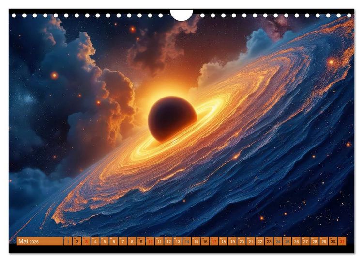 Produktbild: Ferne Galaxien (Wandkalender 2026 DIN A4 quer), CALVENDO Monatskalender