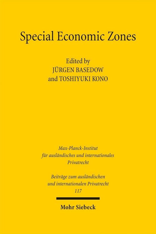 Produktbild: Special Economic Zones