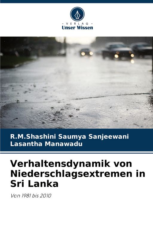 Produktbild: Verhaltensdynamik von Niederschlagsextremen in Sri Lanka