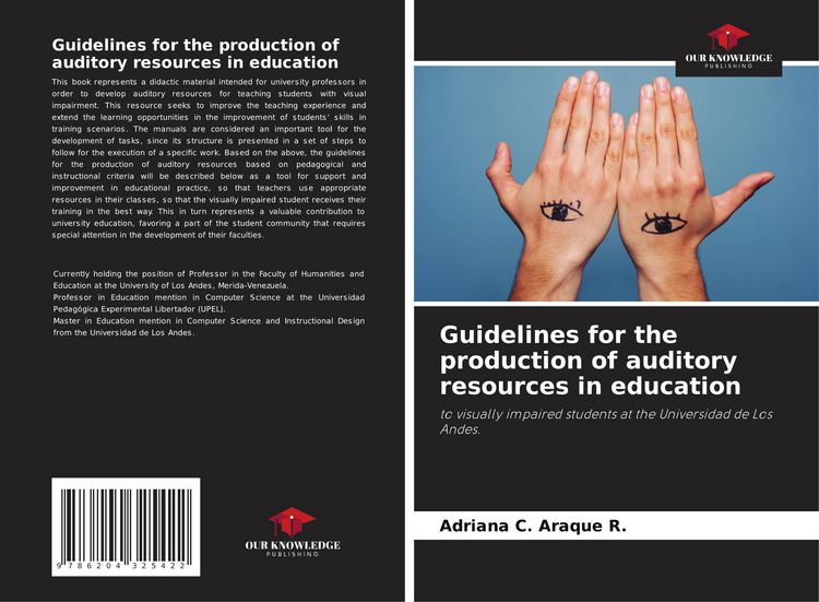 Produktbild: Guidelines for the production of auditory resources in education