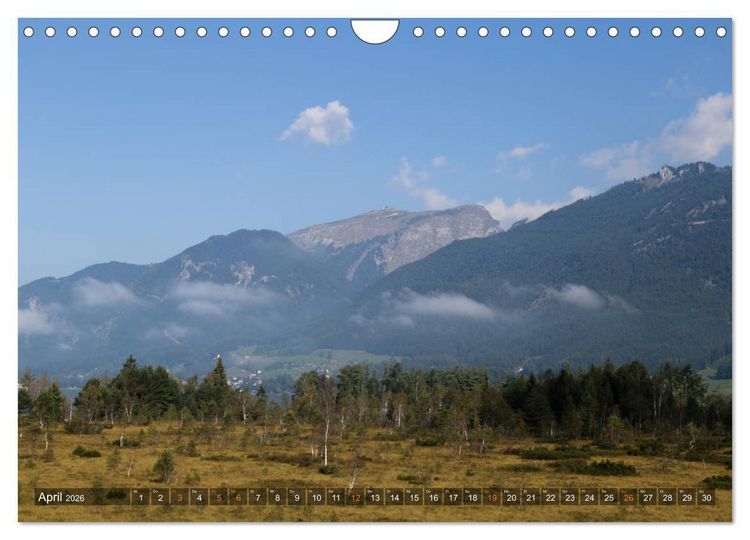 Produktbild: Rund um den Wolfgangsee (Wandkalender 2026 DIN A4 quer), CALVENDO Monatskalender