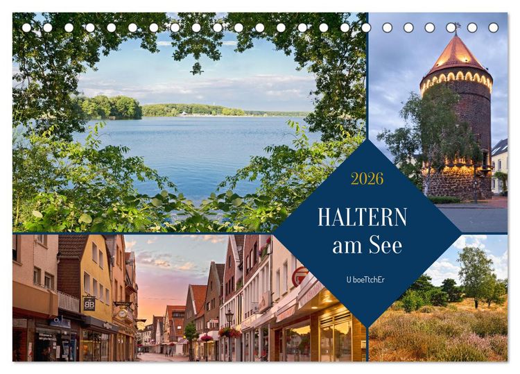 Produktbild: Haltern am See (Tischkalender 2026 DIN A5 quer), CALVENDO Monatskalender