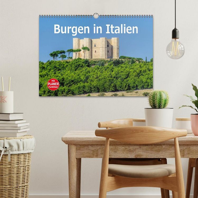 Produktbild: Burgen in Italien (Wandkalender 2026 DIN A3 quer), CALVENDO Monatskalender