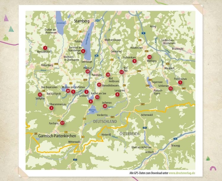 Produktbild: Bayerische Voralpen. Wandern f&uuml;r die Seele