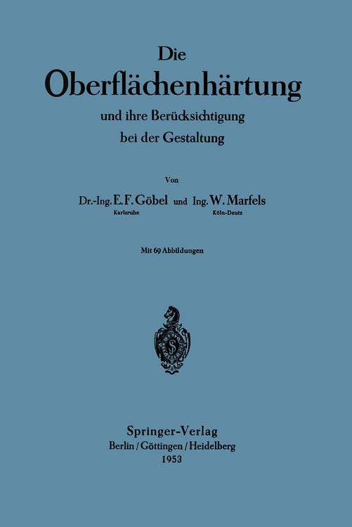 Produktbild: Die Oberfl&auml;chenh&auml;rtung