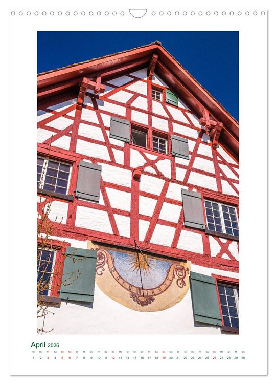 Produktbild: Thayngen (Wandkalender 2026 DIN A3 hoch), CALVENDO Monatskalender