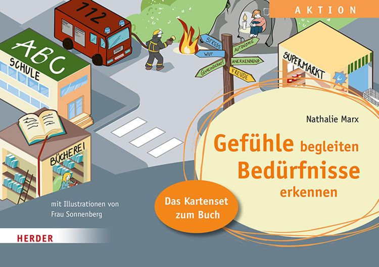 Produktbild: Gef&uuml;hle begleiten, Bed&uuml;rfnisse erkennen in der Ganztagsschule.&nbsp;Das Kartenset zum Buch