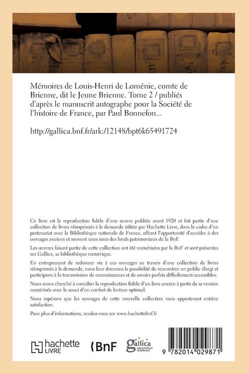 Produktbild: M&eacute;moires