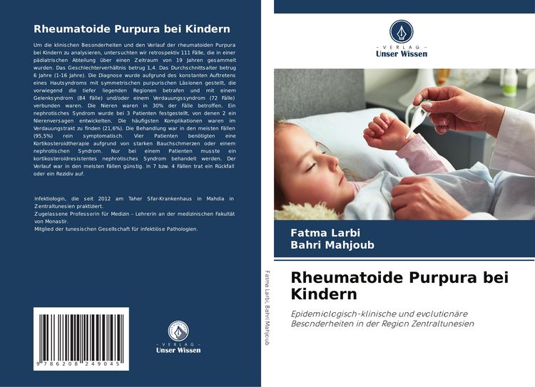 Produktbild: Rheumatoide Purpura bei Kindern