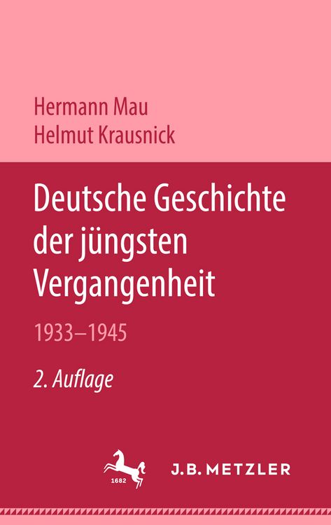 Produktbild: Deutsche Geschichte der j&uuml;ngsten Vergangenheit 1933&ndash;1945