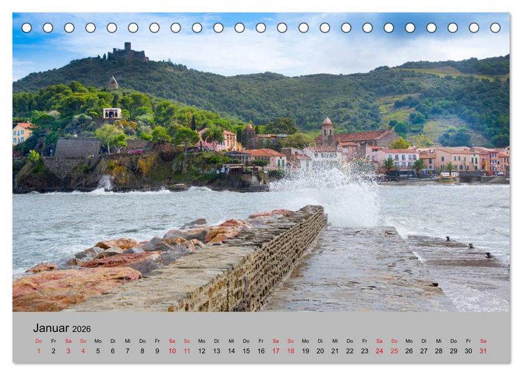 Produktbild: Franz&ouml;sische Pyren&auml;en (Tischkalender 2026 DIN A5 quer), CALVENDO Monatskalender