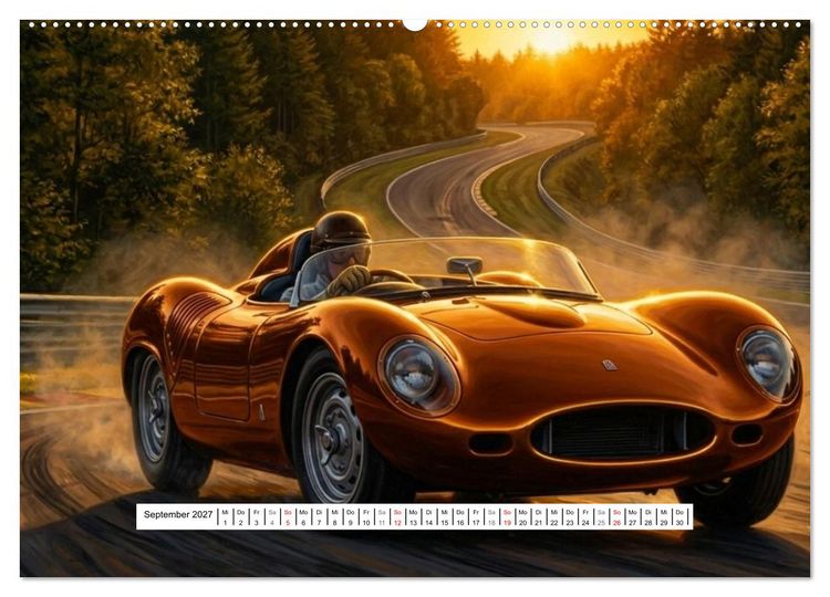 Produktbild: N&auml;chster Halt: Rennstrecke (Wandkalender 2027 DIN A2 quer), CALVENDO Monatskalender