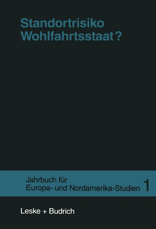 Produktbild: Standortrisiko Wohlfahrtsstaat?
