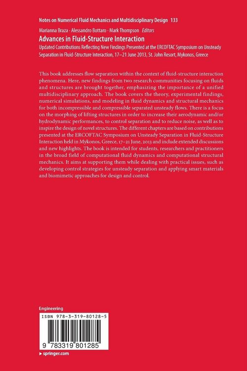 Produktbild: Advances in Fluid-Structure Interaction