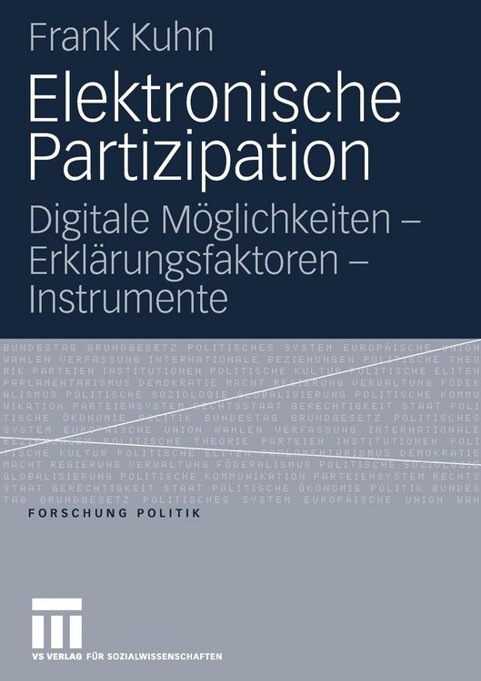 Produktbild: Elektronische Partizipation