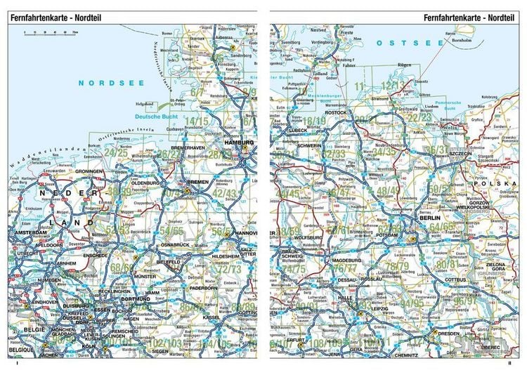Produktbild: ADAC Reiseatlas 2027/2028 Deutschland 1:200.000, Europa 1:4,5 Mio.