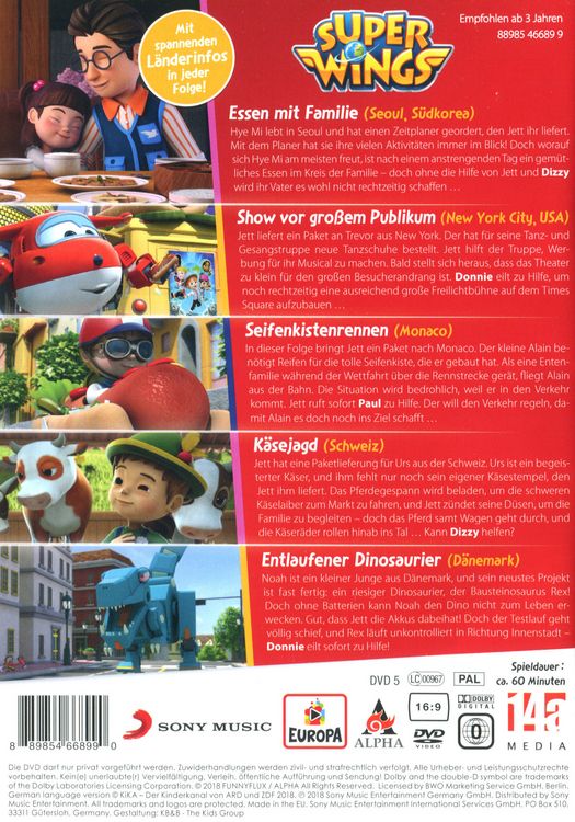 Produktbild: Super Wings 6 - Entlaufener Dinosaurier