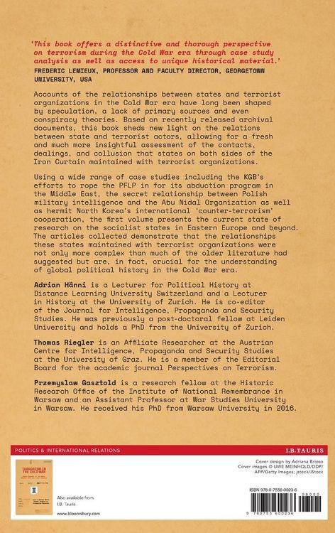 Produktbild: Terrorism in the Cold War