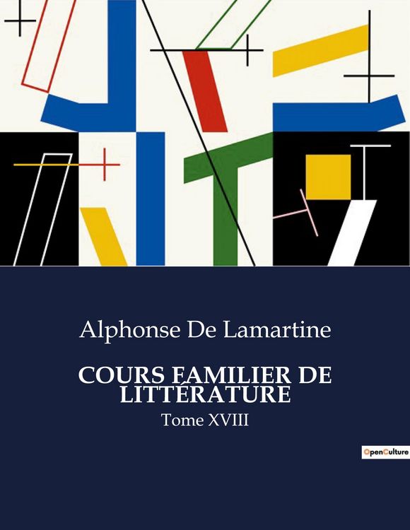 Produktbild: Cours Familier De Litt&eacute;rature