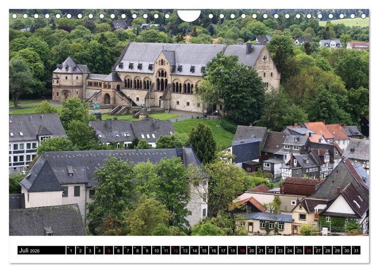 Produktbild: Nationalpark Harz Unber&uuml;hrte Natur und beschauliche St&auml;dte (Wandkalender 2026 DIN A4 quer), CALVENDO Monatskalender