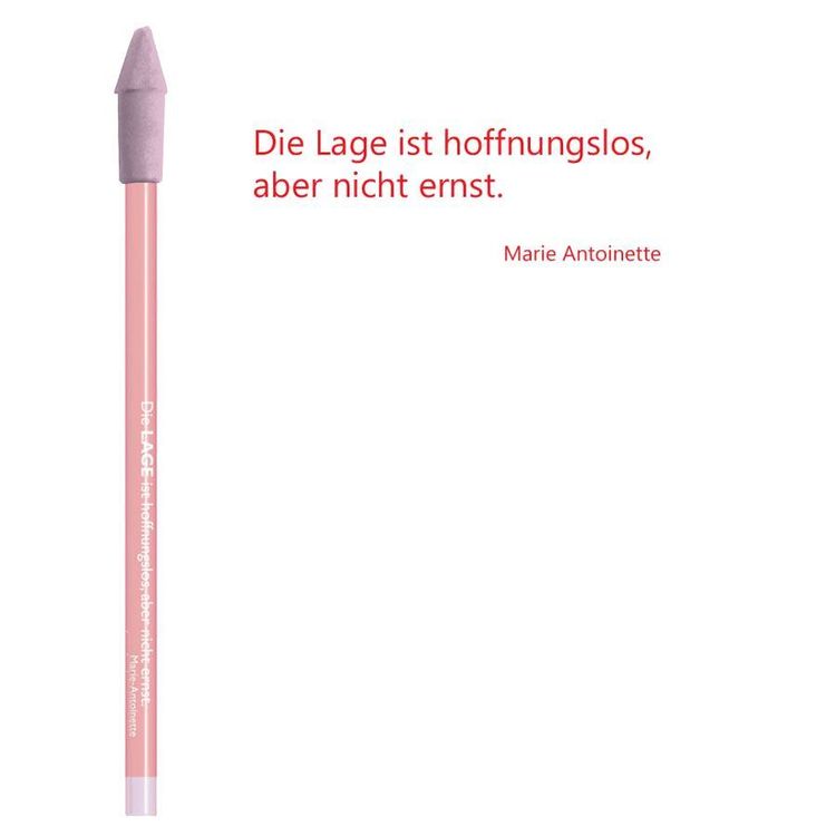 Produktbild: Bleistift rot, Marie-Antoinette