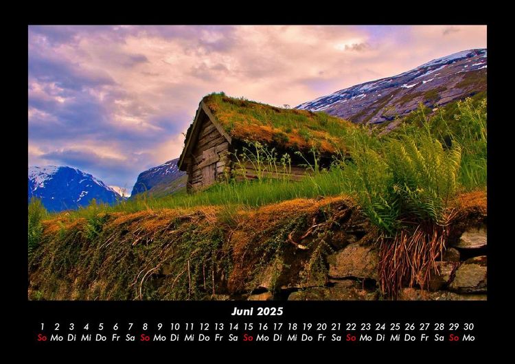 Produktbild: Naturlandschaften 2025 Fotokalender DIN A3
