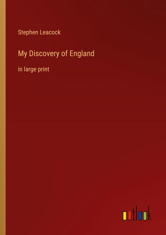 Produktbild: My Discovery of England