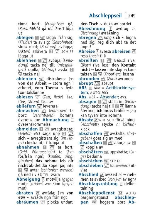 Produktbild: Langenscheidt Universal-W&ouml;rterbuch Schwedisch