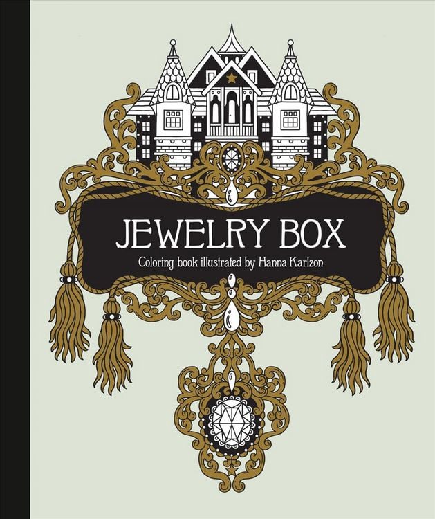 Produktbild: The Jewelry Box Coloring Book