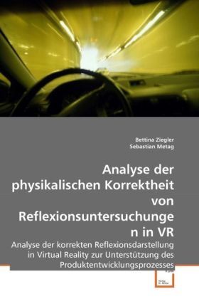 Produktbild: Ziegler, B: Physikalischen Korrektheit von Reflexionsuntersu