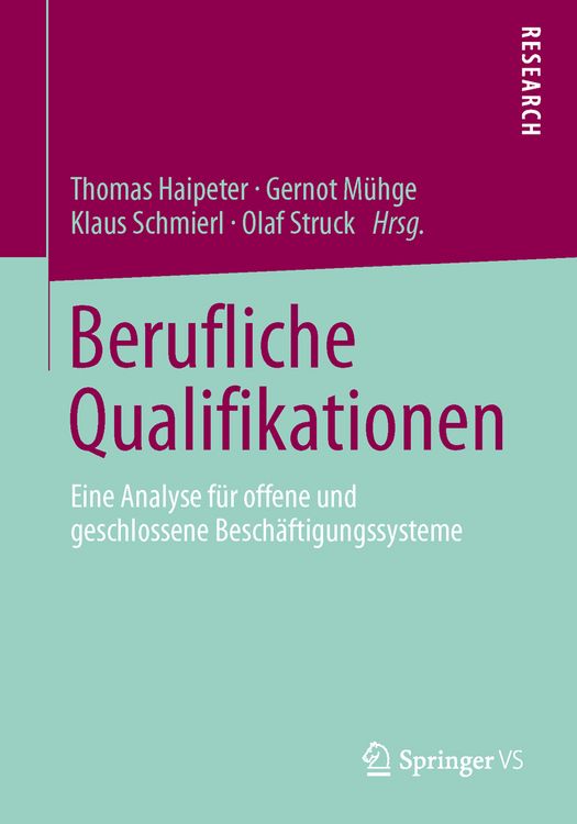 Produktbild: Berufliche Qualifikationen