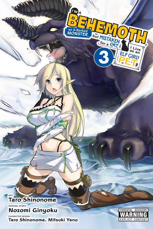 Produktbild: I'm a Behemoth, an S-Ranked Monster, but Mistaken for a Cat, I Live as an Elf Girl's Pet, Vol. 3 (manga)