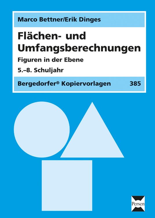 Produktbild: Fl&auml;chen- und Umfangsberechnungen