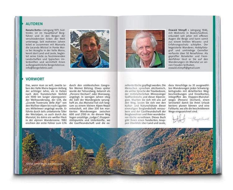 Produktbild: KOMPASS Wanderf&uuml;hrer Piemont, Valle Maira, 35 Touren mit Extra-Tourenkarte