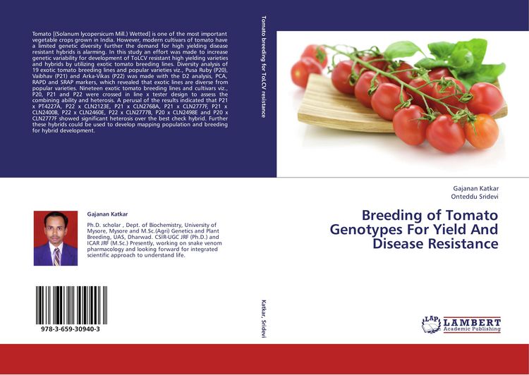 Produktbild: Breeding of Tomato Genotypes For Yield And Disease Resistance