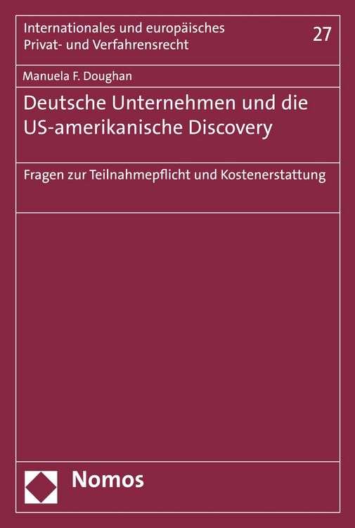 Produktbild: Deutsche Unternehmen und die US-amerikanische Discovery