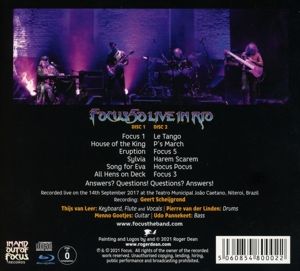 Produktbild: Focus 50-Live In Rio (3CD+Blu-ray)