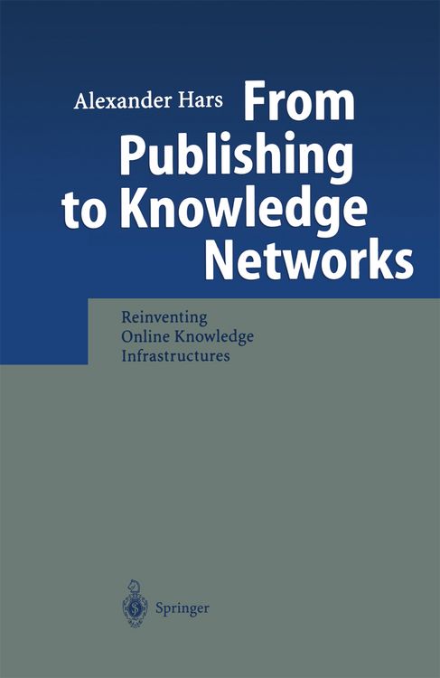 Produktbild: From Publishing to Knowledge Networks