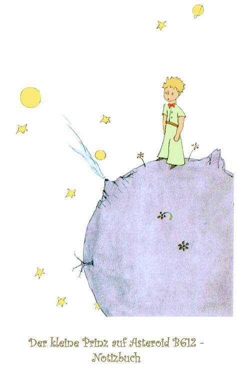Produktbild: Der kleine Prinz auf Asteroid B612 - Notizbuch