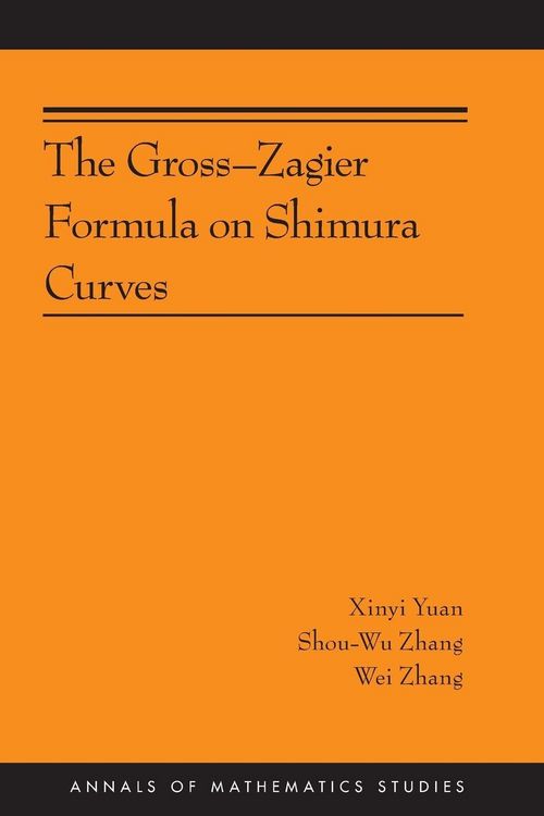 Produktbild: The Gross-Zagier Formula on Shimura Curves