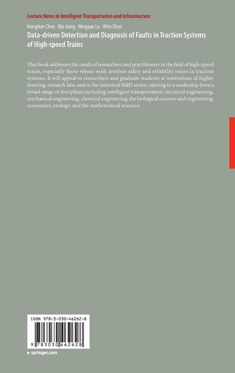 Produktbild: Data-driven Detection and Diagnosis of Faults in Traction Systems of High-speed Trains