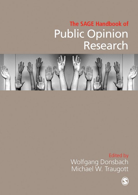 Produktbild: The SAGE Handbook of Public Opinion Research