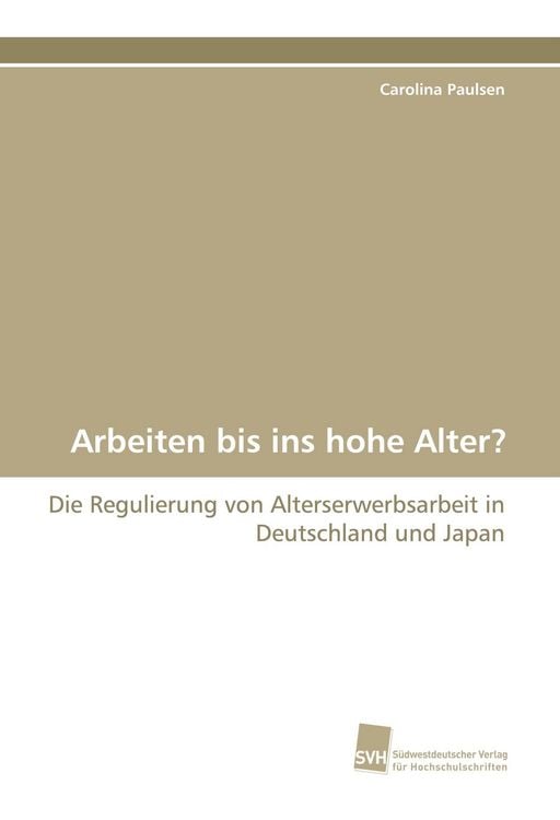 Produktbild: Arbeiten bis ins hohe Alter?