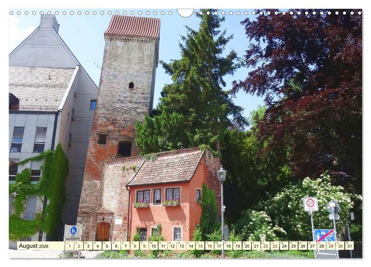 Produktbild: Unterwegs in Memmingen (Wandkalender 2026 DIN A3 quer), CALVENDO Monatskalender