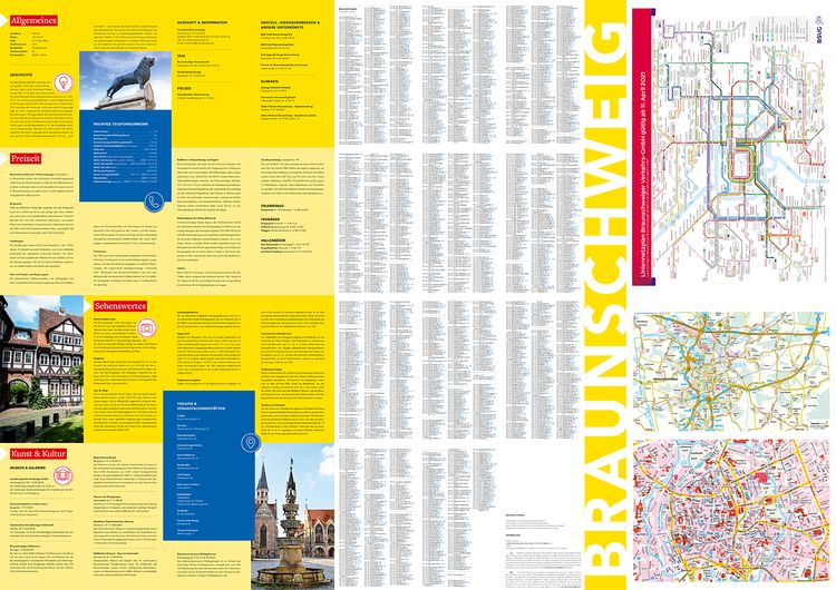 Falk Cityplan Braunschweig 1:20.000