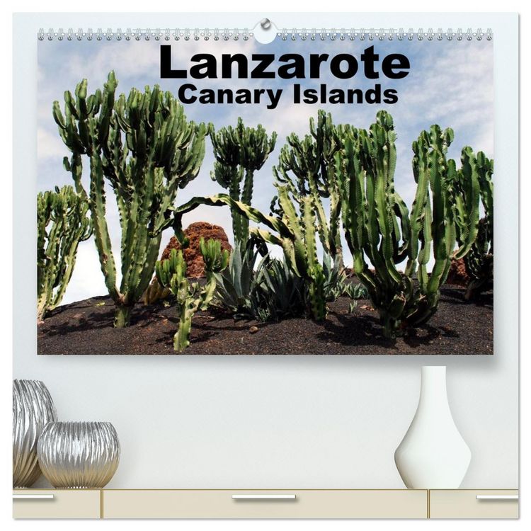 Produktbild: Lanzarote - Canary Islands (High Quality Premium Wall Calendar 2026 DIN A2 landscape),CALVENDO 12 Month Wall Calendar