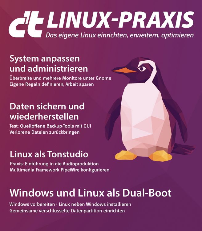 Produktbild: C't Linux-Praxis