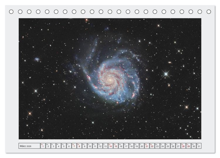 Produktbild: Himmelswelten (Tischkalender 2026 DIN A5 quer), CALVENDO Monatskalender