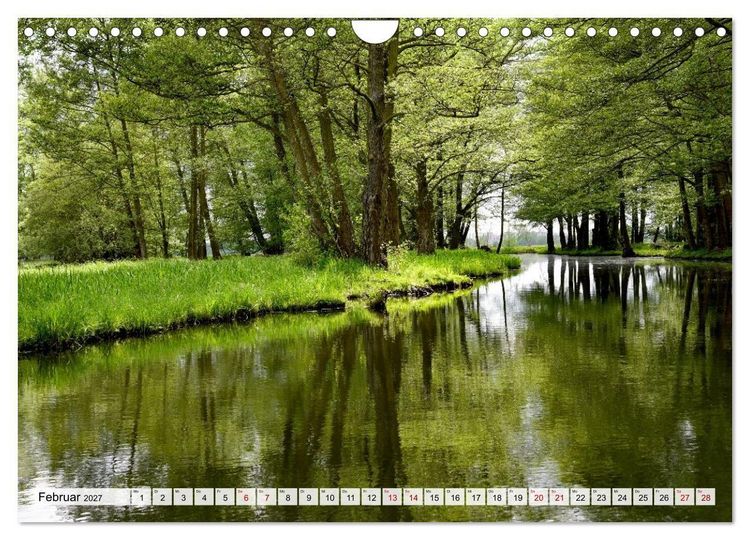 Produktbild: Parks und Wasserlandschaften (Wandkalender 2027 DIN A4 quer), CALVENDO Monatskalender